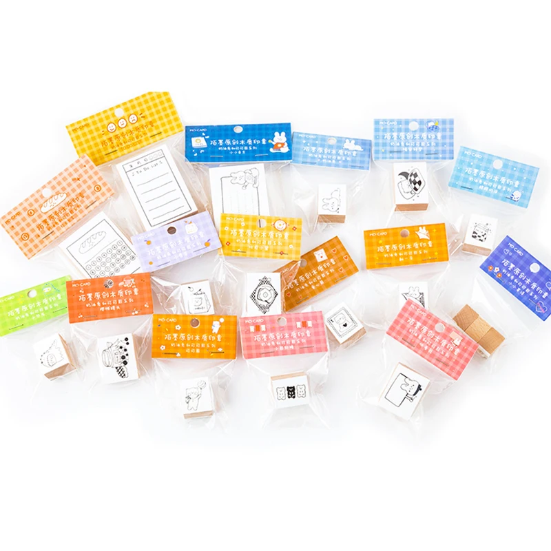 Милые животные список еды декоративный штамп фотобумага для скрапбукинга