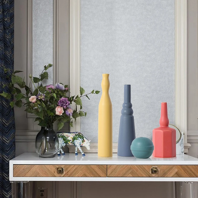 Strongwell керамическая ваза для цветов скандинавский декор домашний Morandi цвет