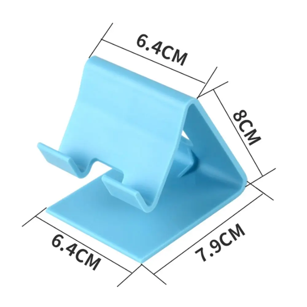

Universal Adjustable Mobile Phone Holder For Huawei Xiaomi Plastic Phone Stand Desk Tablet Folding Desktop Lazy Creative Bracket