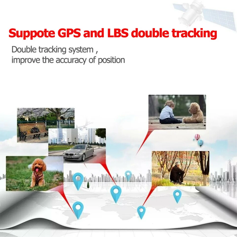 Gps Tracker Car Vehicle Locator Motorcycle Tracker Car GF07 Mini Truck Locator Anti-Lost Recording Tracker Gps Tracking Device GPS Trackers