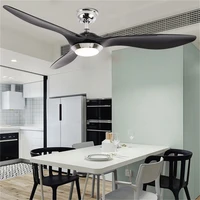 ourfeng ceiling light with fan with remote control 3 colors led decorative for home living room dining room bedroom