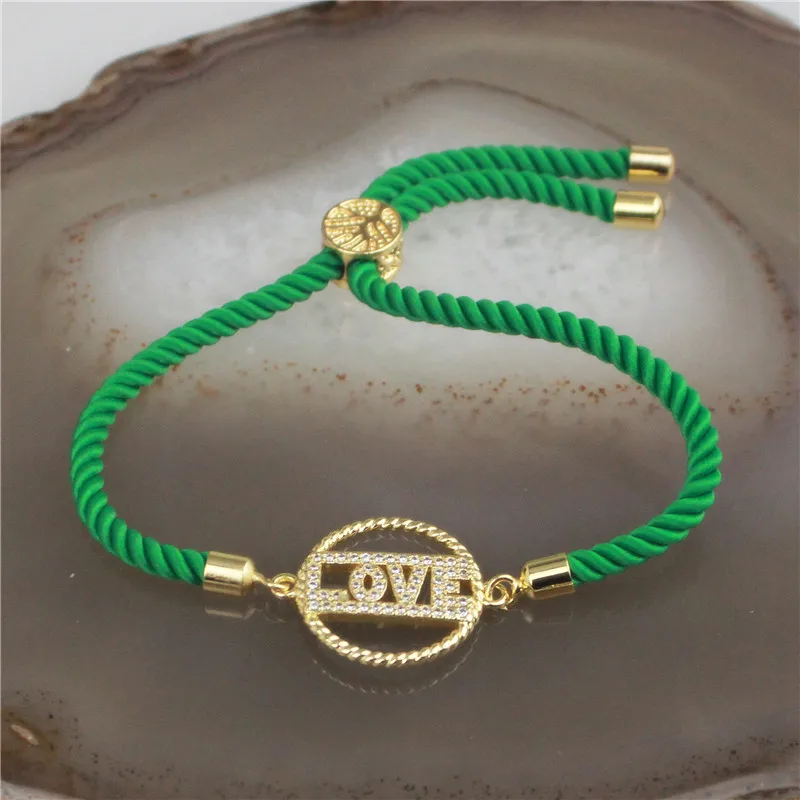 10 шт./лот новый дизайн cz браслет позолоченный религия/Крест/удача/Любовь Форма