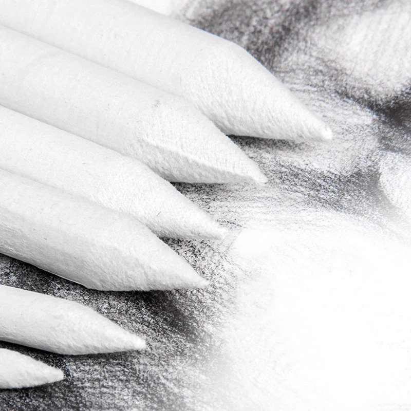 Альбом для рисования белый уголь 6 шт./компл.|Кисти рисования| |