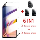 Защитное стекло 6 в 1 для oppo reno5 lite, oppo reno 5 lite light 5 lite, Защитное стекло для экрана