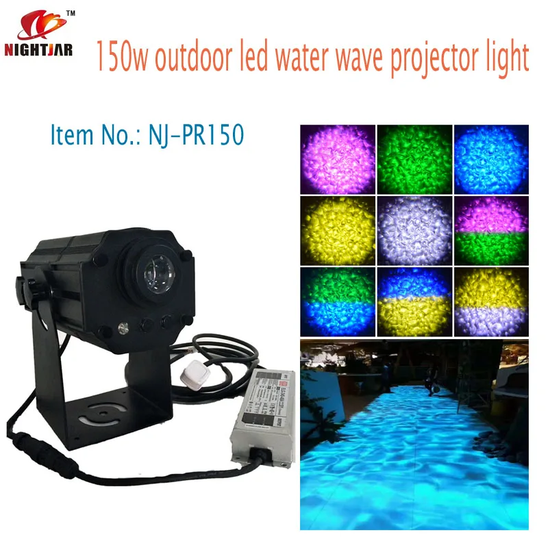 2019 горячая Распродажа 150 Вт уличный светодиодный проектор с водяными волнами и
