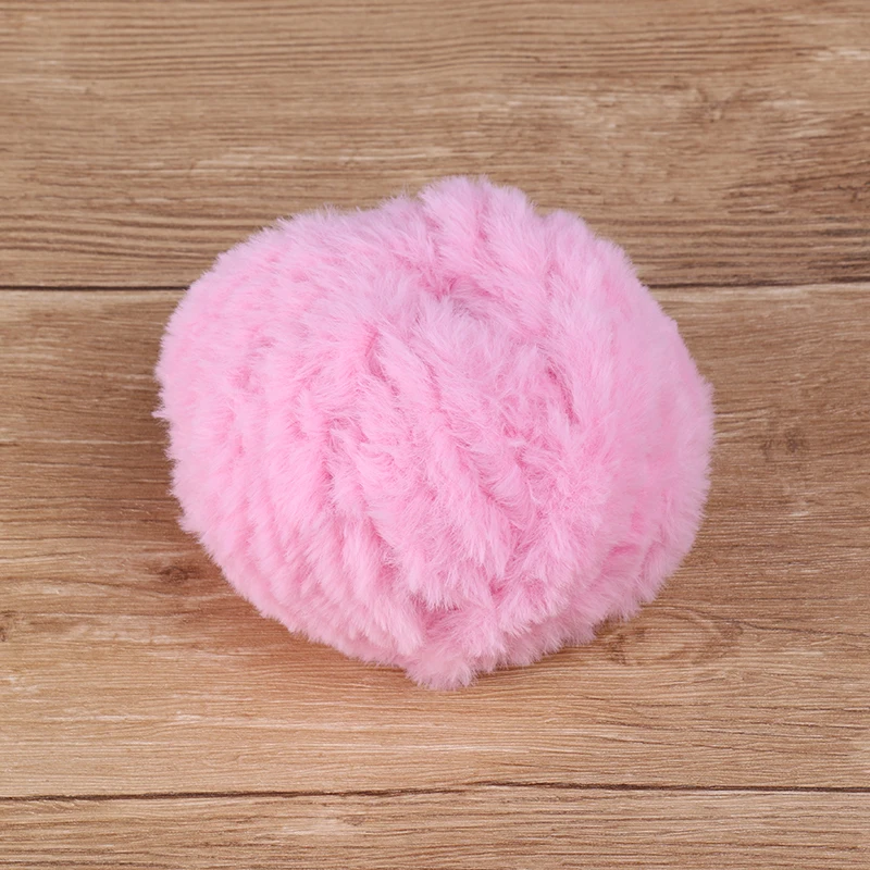 1000 г/лот 50 г/шар теплая пряжа из искусственного меха норки мягкая длинная