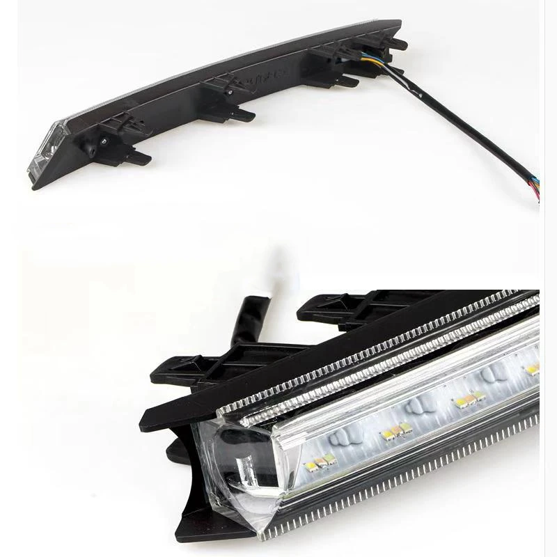 12V светодиодные дневные ходовые огни дневного светильник противотуманных фар