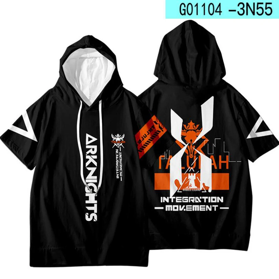 

Летняя Толстовка с коротким рукавом и принтом Род-остров, уличная мода, хип-хоп, Толстовка Оверсайз, топ для косплея, худи для игр, футболка