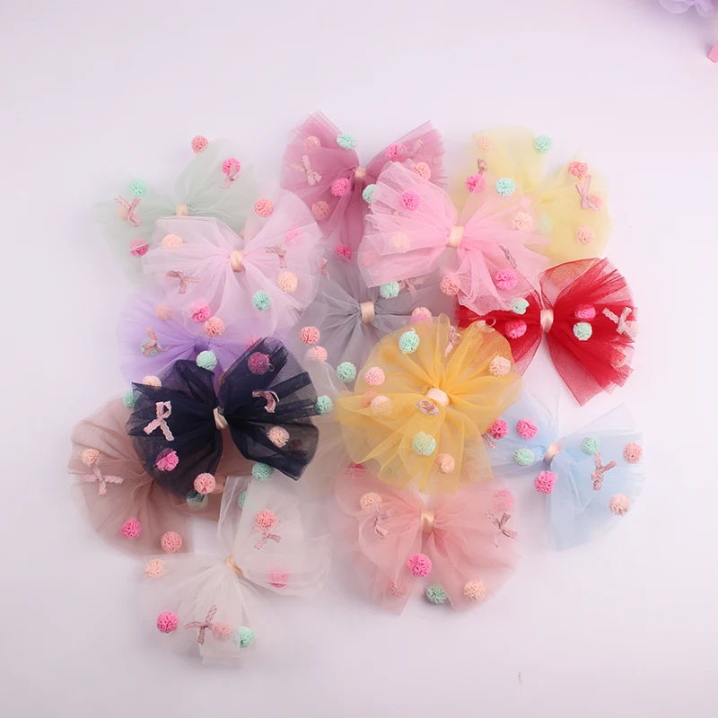 

Handmade Fabric Simulation Rose Flower For Decoration DIY Hair Accessories Bow