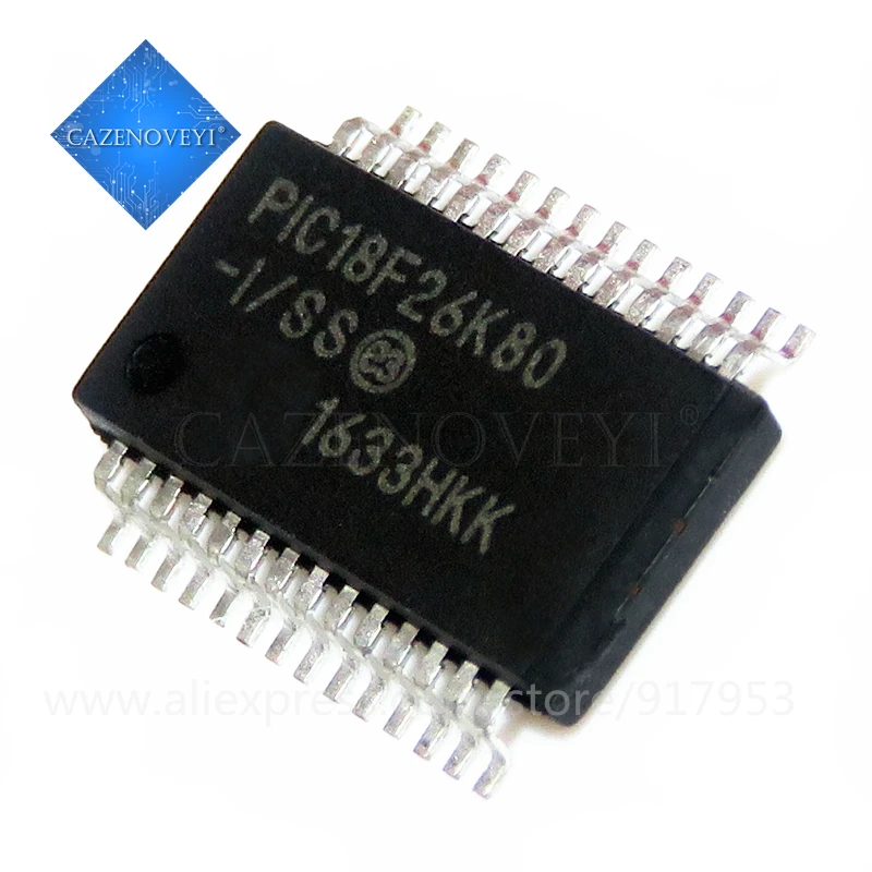 10 шт./лот PIC18F26K80-I/SS PIC18F26K80-E/SS PIC18F26K80 SSOP-28 в наличии | Электронные компоненты и