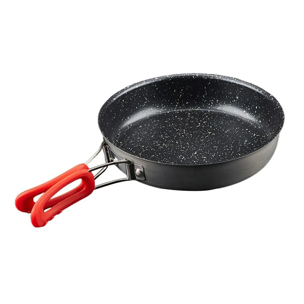 

Alocs CW-PF01 Camping 18cm 7" Folding Non-Stick Frying Fry Pan Frypan For Outdoor Hiking Picnic Backpacking