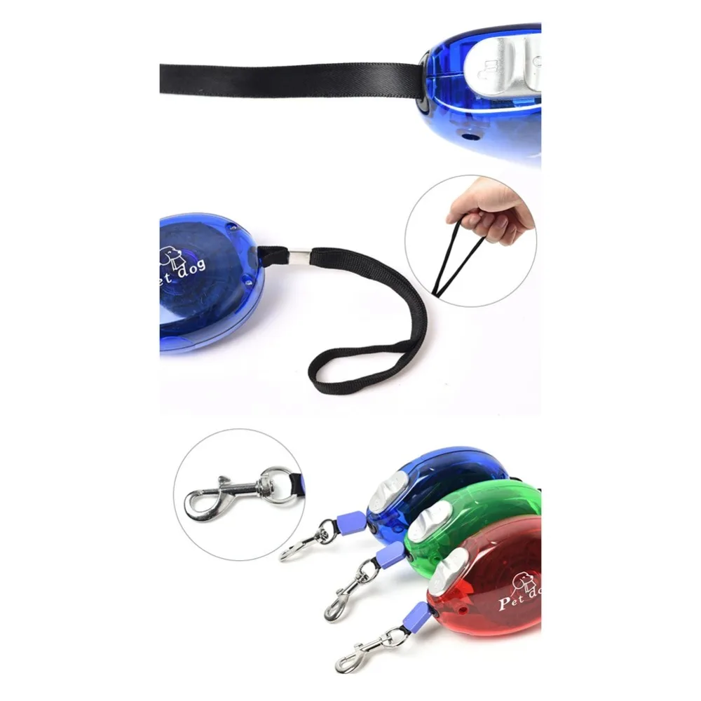 Регулируемый поводок для собак Выдвижной Поводок дрессировки щенков маленький и