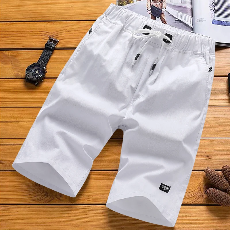 

Hot Sale 2020 Newest Summer Casual Shorts Men's Cotton Shorts Plus Size 5XL Beach Short Pants Brand Boardshorts ropa de hombre