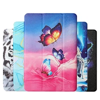 silk pattern tri fold case for lenovo tab m10 fhd plus 10 3 tb x606f 2020 stand cover side sticker tablet case giftfilm