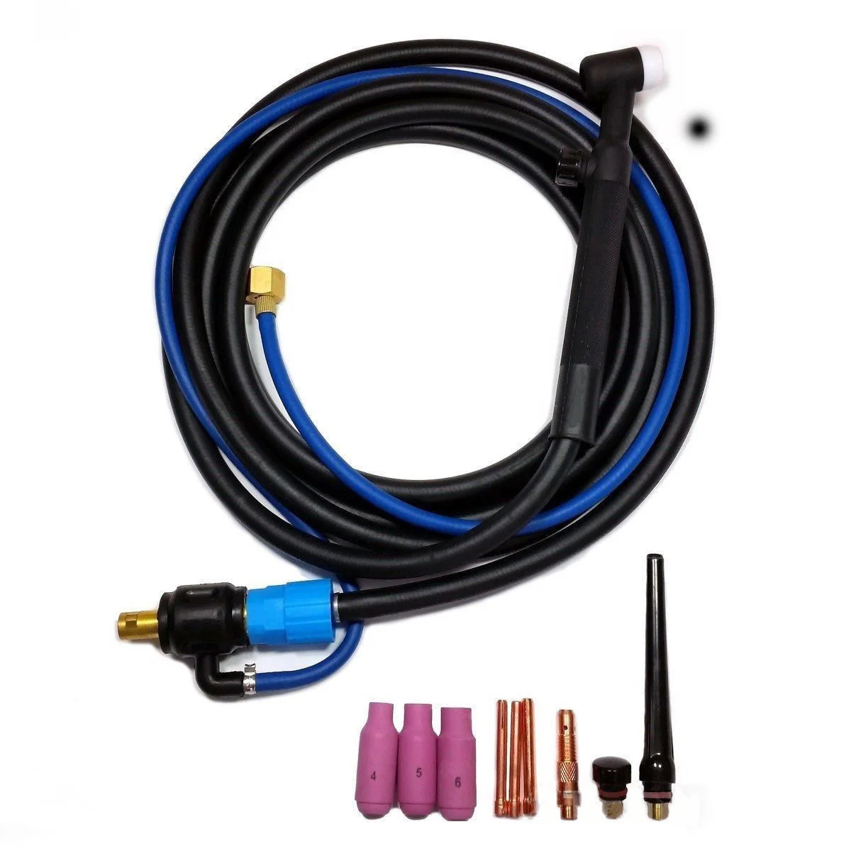 Для WP 17V Tig сварочная головка фонарь инструмент гибкая + газ Valved35/50 4 м кабель D2 |