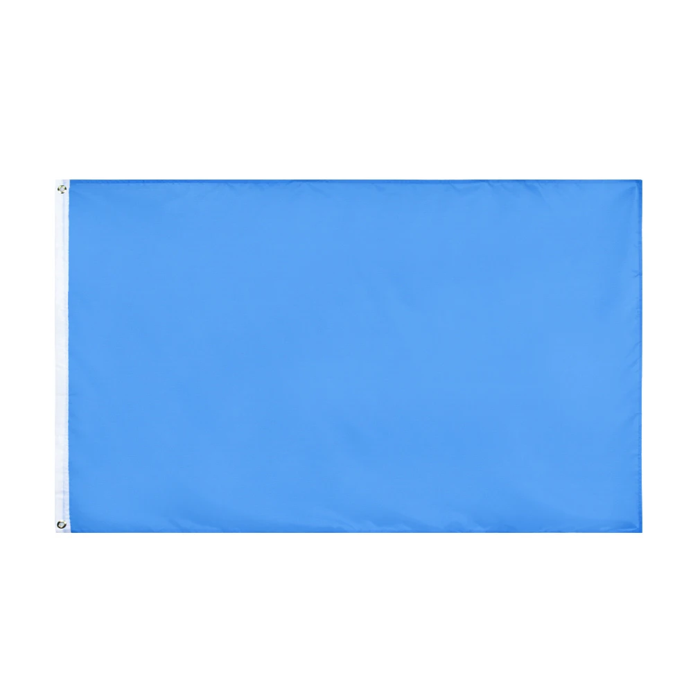 

90X150cm BLUE Flag Solid Color Banner