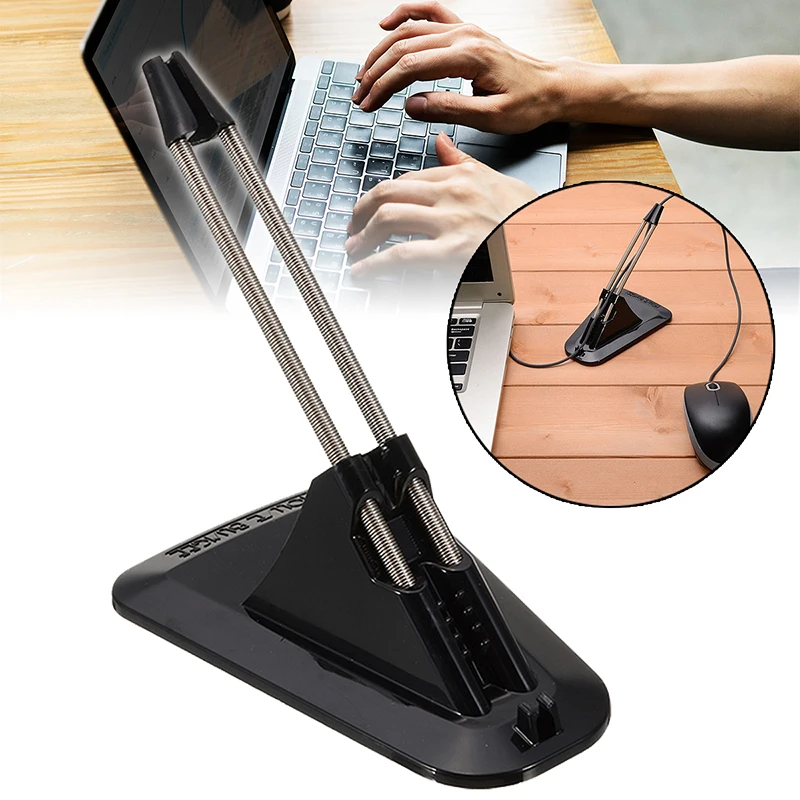 Новая гибкая мышь Банджи шнур держатель провода кабель для игр провода клипер Организатор Держатель Фиксатор строки банджи мышь