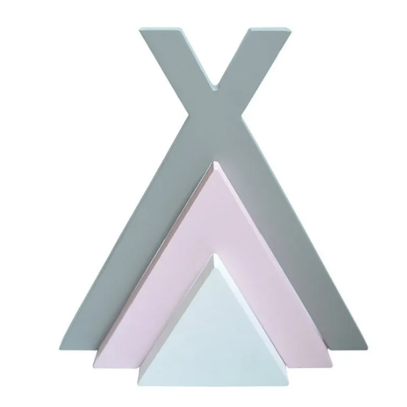 

Montessori Colored Wooden Jenga Building Block Educational Toys Nordic Style Stacking Game Rainbow Kid Christmas Gifts for ch