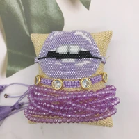 bluestar miyuki bead bracelet for femme jewelry lips leopard pulseras mujer moda heart star crystal bracelet handmade jewelry
