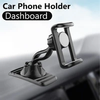 xmxczkj universal car phone stand double 360%c2%b0 rotation dashboard car clip mount phone holder for iphone 12 xiaomi car bracket