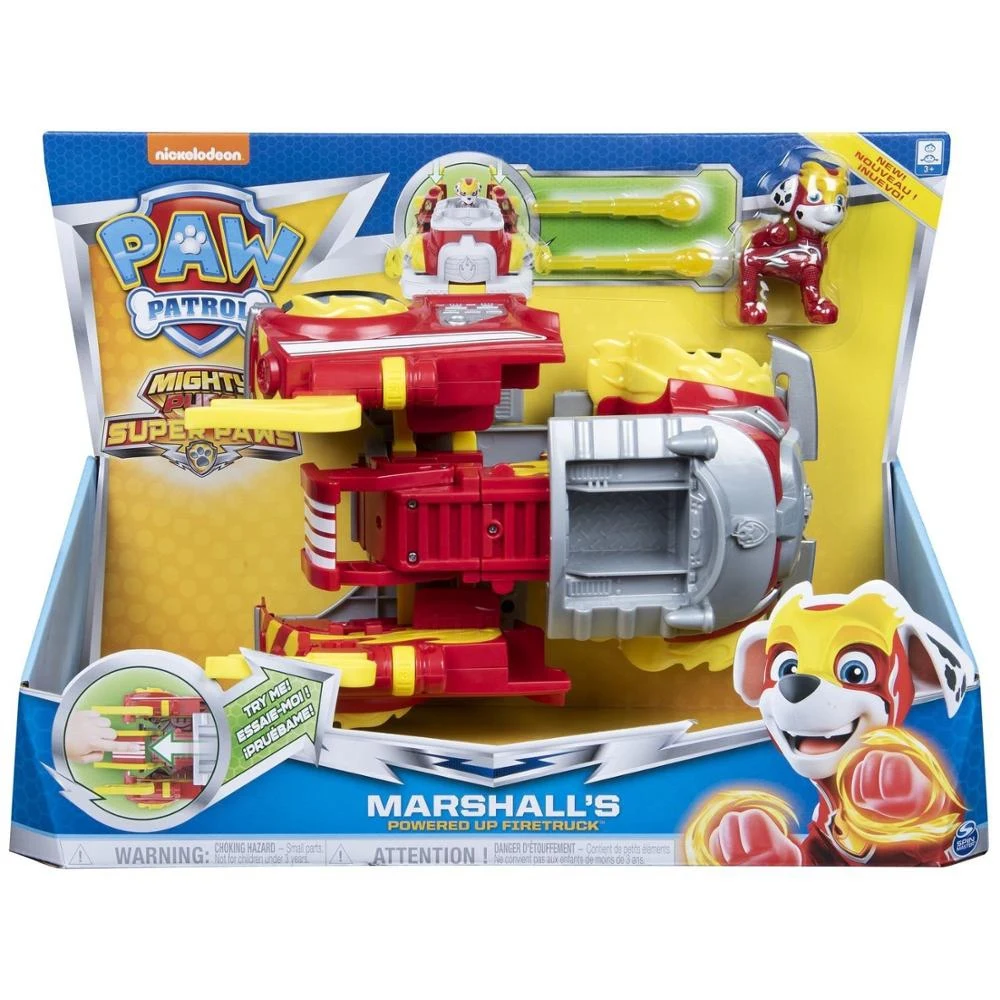 Машинка Щенячий патруль Paw Patrol с Маршаллом Мега щенки 6053686|Игровые фигурки и