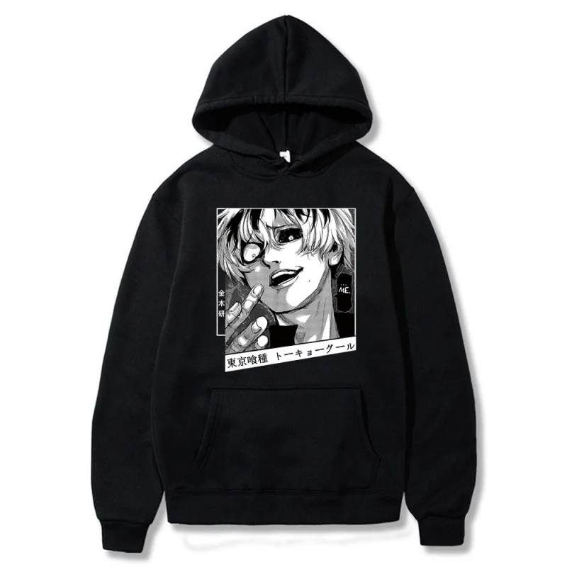 

Tokyo Ghoul Kaneki Ken Velvet Padded plus Size Couple Anime Hoodie