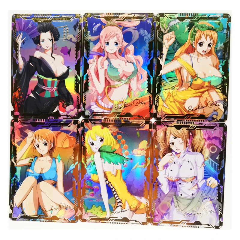 Conjunto de 27 unids/set de juguetes de una pieza, pasatiempos, colecci&oacute;n de juegos coleccionables, tarjetas de Anime-1