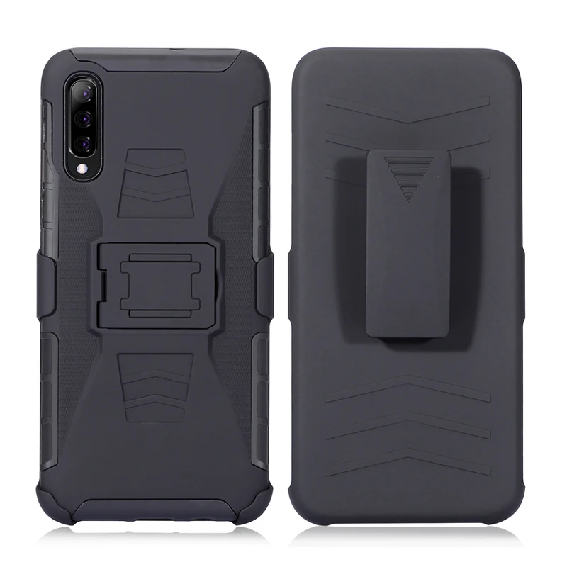 Для samsung Galaxy A90 A80 A70 A50 A40 A30 A20 A20e A10 Future armor, противоударный Гибридный жесткий чехол с зажимом для ремня, противоударный чехол