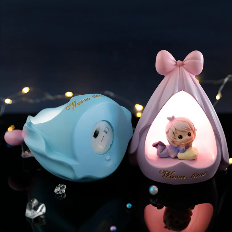 

Stars and Yihai Tent Star Light Girl Heart Desktop Decoration Night Light Bedroom Bedside Table Decoration