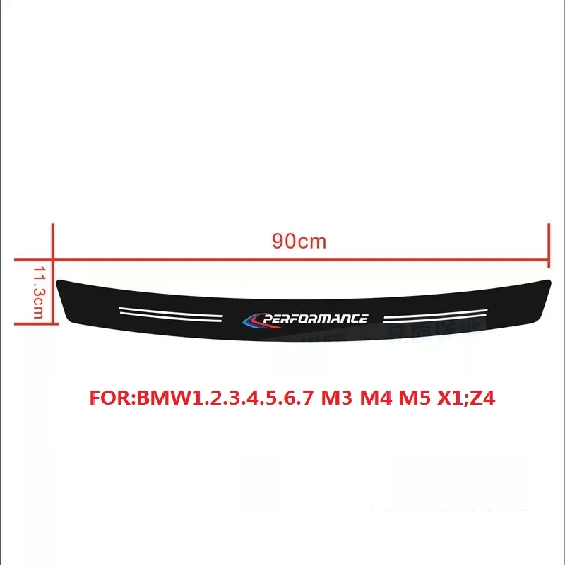 Автомобильные наклейки для заднего бампера BMW 1/2/3/4/5/6/7 серии X1 X3 X4 X5 X6 M3 M4 M5 Z4