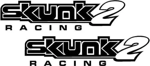 Для 2 x наклеек Skunk2 Racing графика наклейки на выбор цвета | Автомобили и мотоциклы