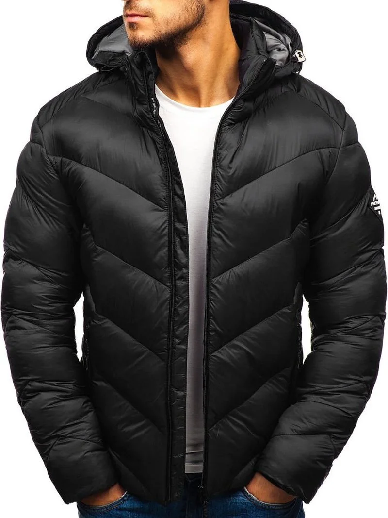ZOGAA Autumn and winter fashion hooded bread padded jacket
