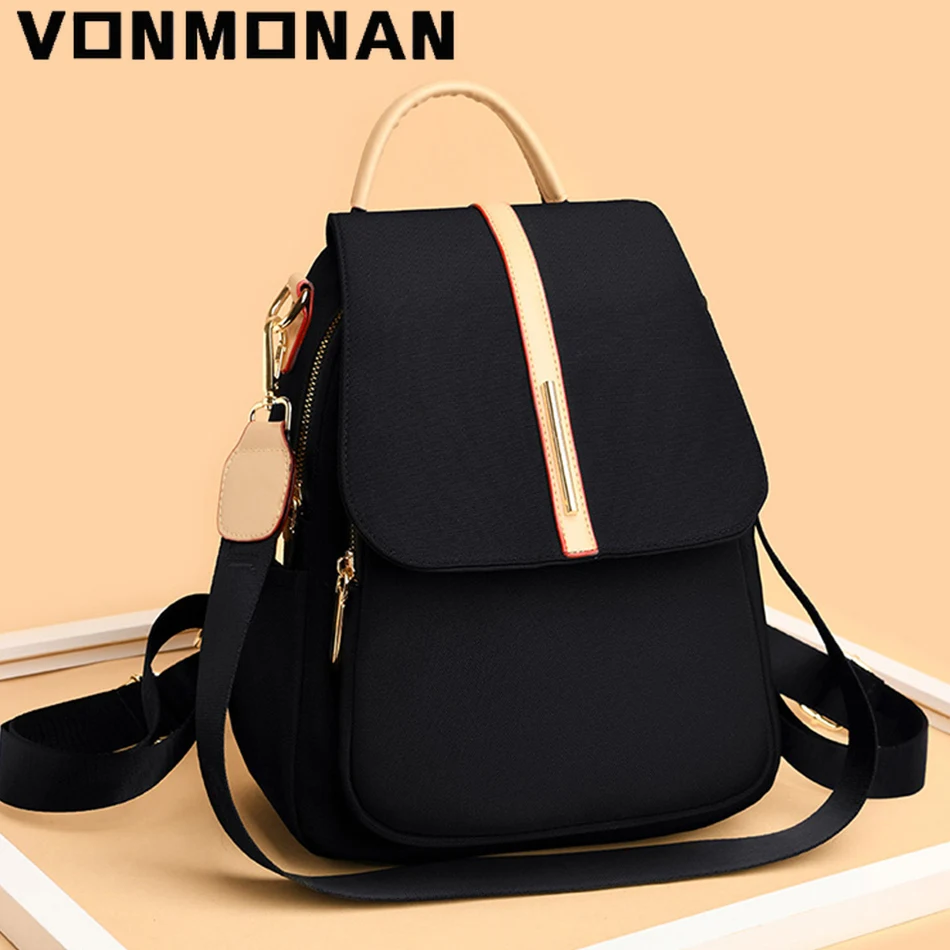 

3 In 1 High Quality Women Backpack Waterproof Oxford Shoulder Bags for Women 2021 New Light School Bags for Girls Rucksack Sac