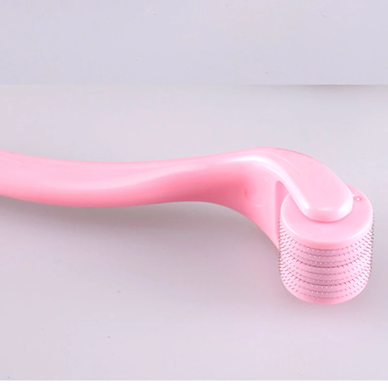 Профессиональный дермароллер с микро-иглой mezoroller титановый для роста волос