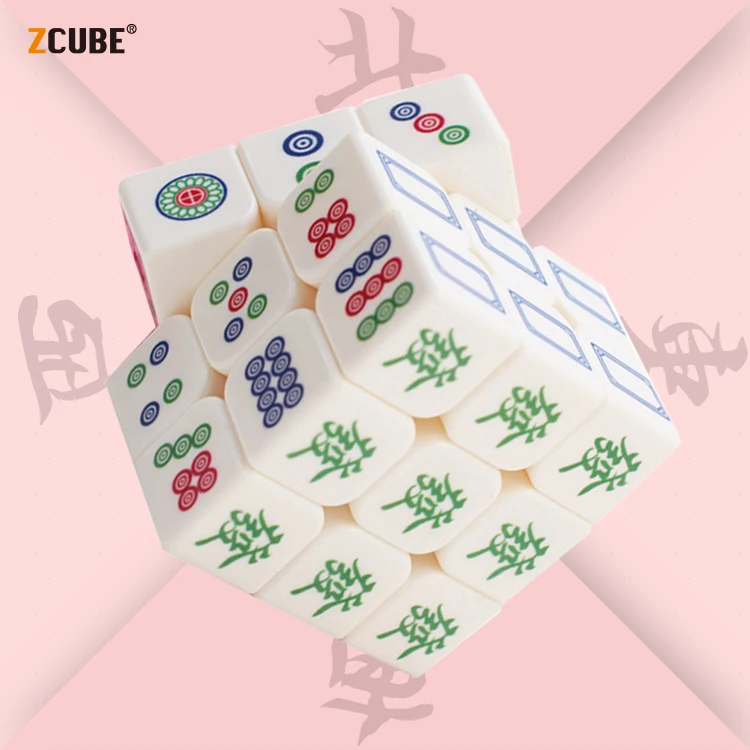 

Светящийся Кубик Рубика в третьем порядке для начинающих маджонг индивидуальная фотография гладкий и прозрачный креативный пользовательс...