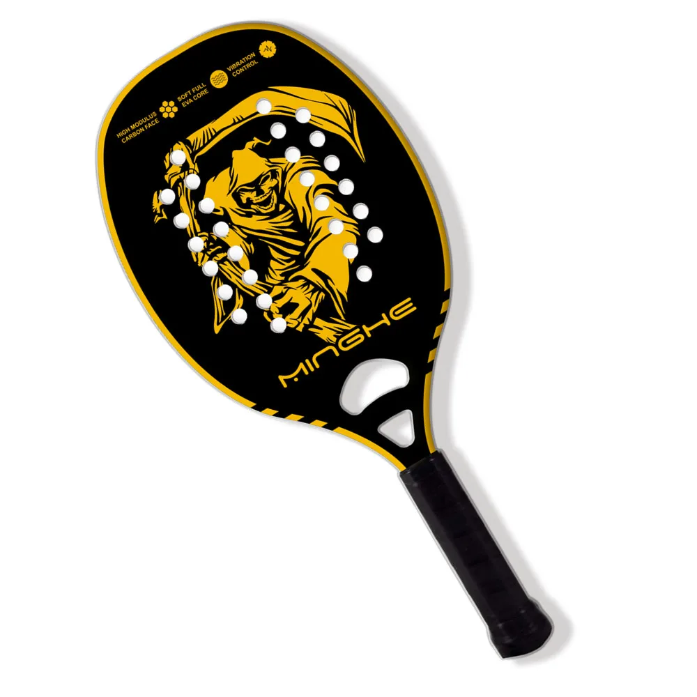 Новейшая цветная ракетка MINGHE для пляжа теннисная с бабочками Легкая из