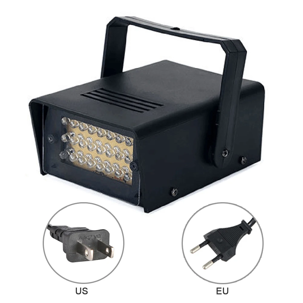 

DJ Disco Strobe Light LED Adjustable Speed Remote Control Flash Dance Hall KTV Party Wedding Holiday Stage Lighting High Quality