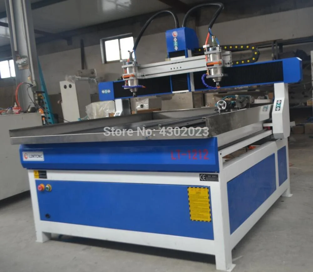 Cheap Jinan Multi-head 1.5kw 2.2kw Spindle 1212 CNC Router Engraving Machine Price | Инструменты