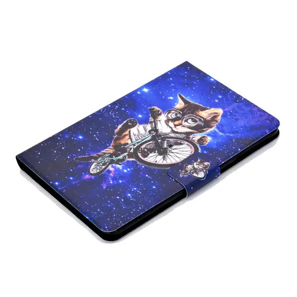 YJ.Mao Чехол с рукавами для Samsung Galaxy Tab 3 Lite 7,0 SM-T110 T110 T111 Tab E 7,0 T113 T116 чехол с кошкой из искусственной кожи с подставкой - Цвет: YJ.Mao