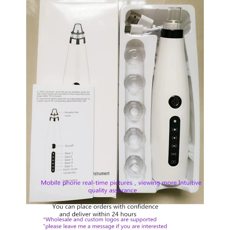

In Addition to Blackheads and Dark Spots, Acne, Nostril Cleanser, Facial Acne Cleansing, Vacuum Peeling Facial Beauty Instrument