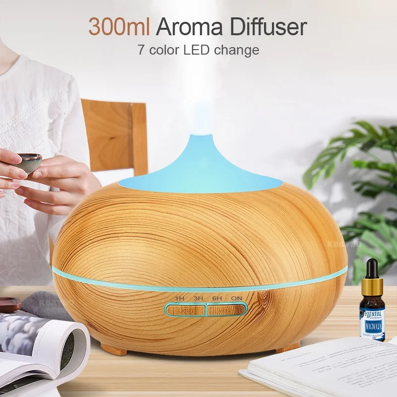 300 мл увлажнитель воздуха Арома эфирные масла диффузор ультразвуковой