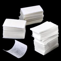 400pcsset nail art wipe manicure polish gel nail wipes cotton lint cotton pads paper acrylic gel tips nail art cleaner remover