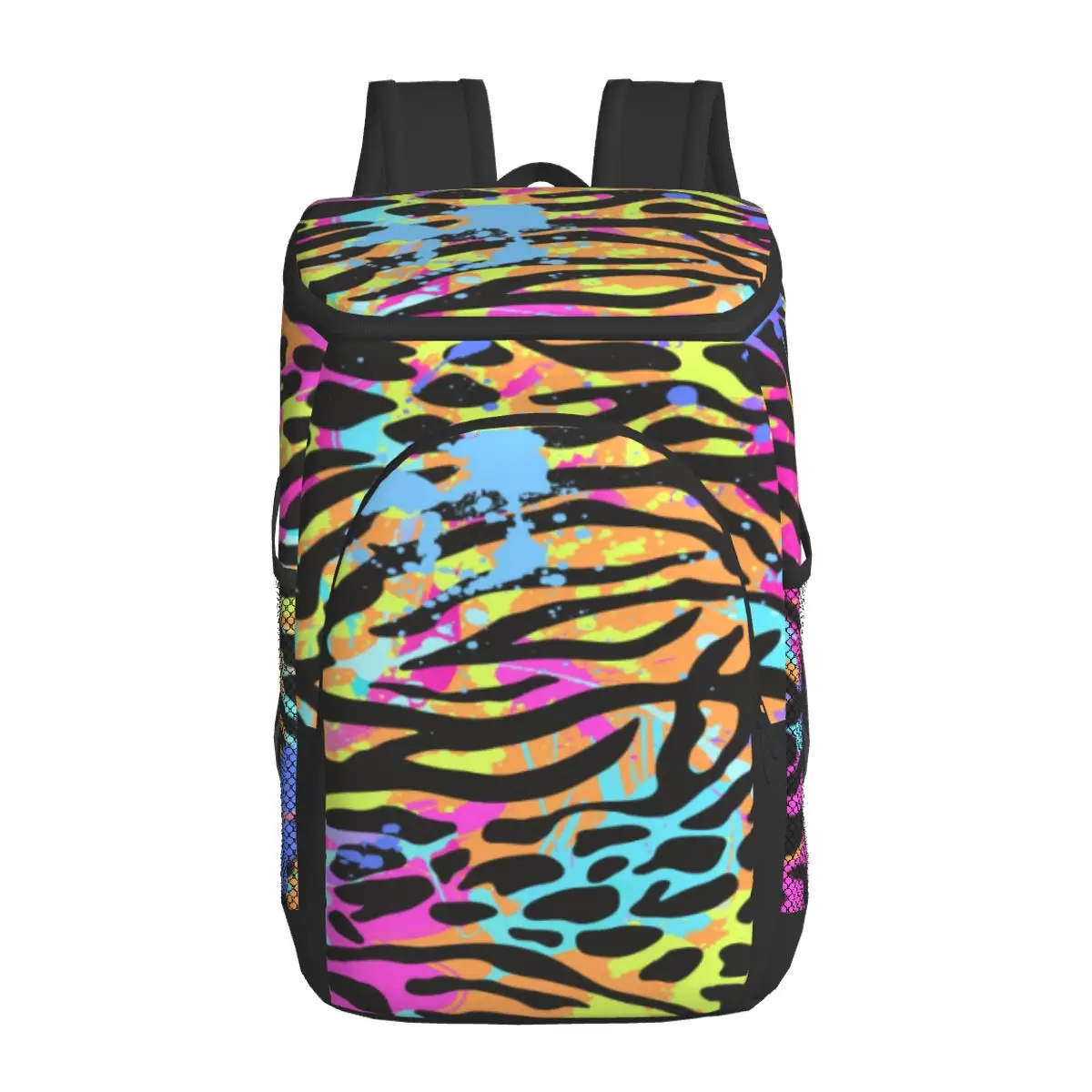 large cooler bag thermo lunch picnic box neon animal skin mix insulated backpack ice pack fresh carrier thermal shoulder bag free global shipping