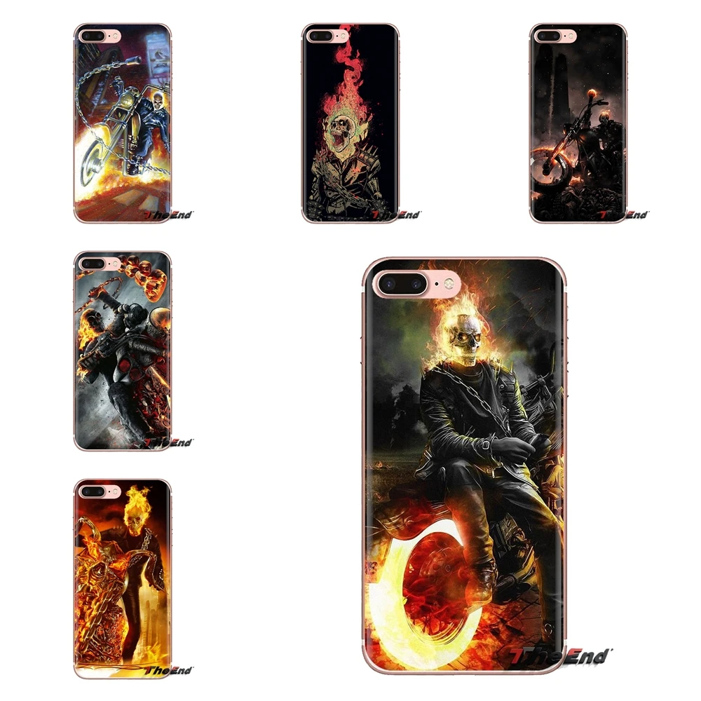 fire car Ghost Rider Head Skull Phone Housing Case For Huawei Nova 2 3 2i 3i Y6 Y7 Y9 Prime Pro GR3 GR5 2017 2018 2019 Y5II Y6II |