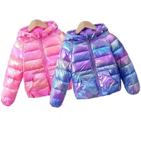 girls down jacket baby girls boys snowsuit jackets autumn children clothing 2 8 years fashion kids hooded down outerwear coats