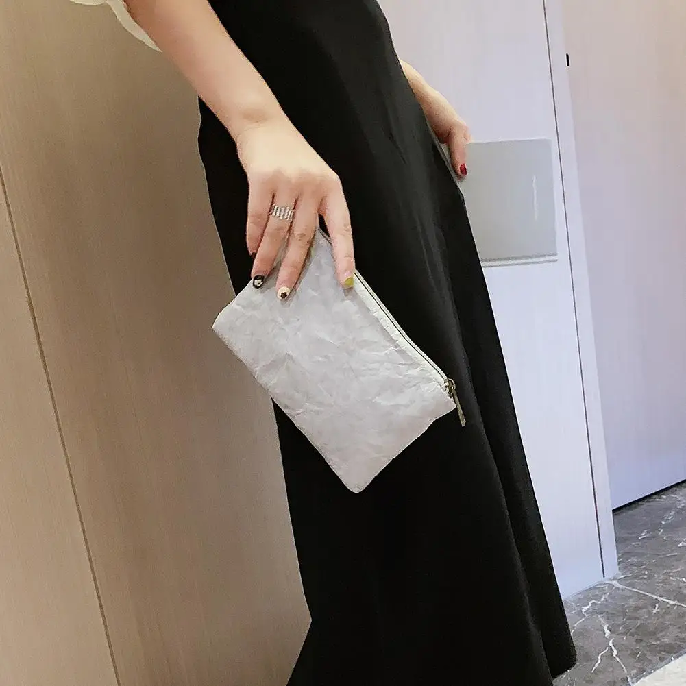 Экологически чистый клатч в стиле ретро для женщин модная простая однотонная