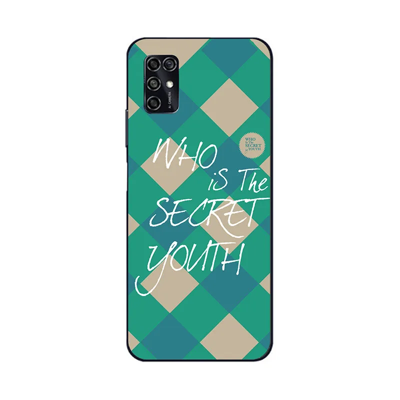 Чехол для телефона ZTE Blade V2020 Smart V20 8010 с модным принтом аниме мультяшный чехол -