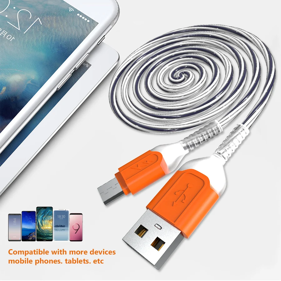 CBAOOO кабель для быстрой зарядки 1 м USB кабель для передачи данных Micro USB зарядное устройство для samsung Xiaomi huawei Micro usb Android кабели для мобильных телефонов