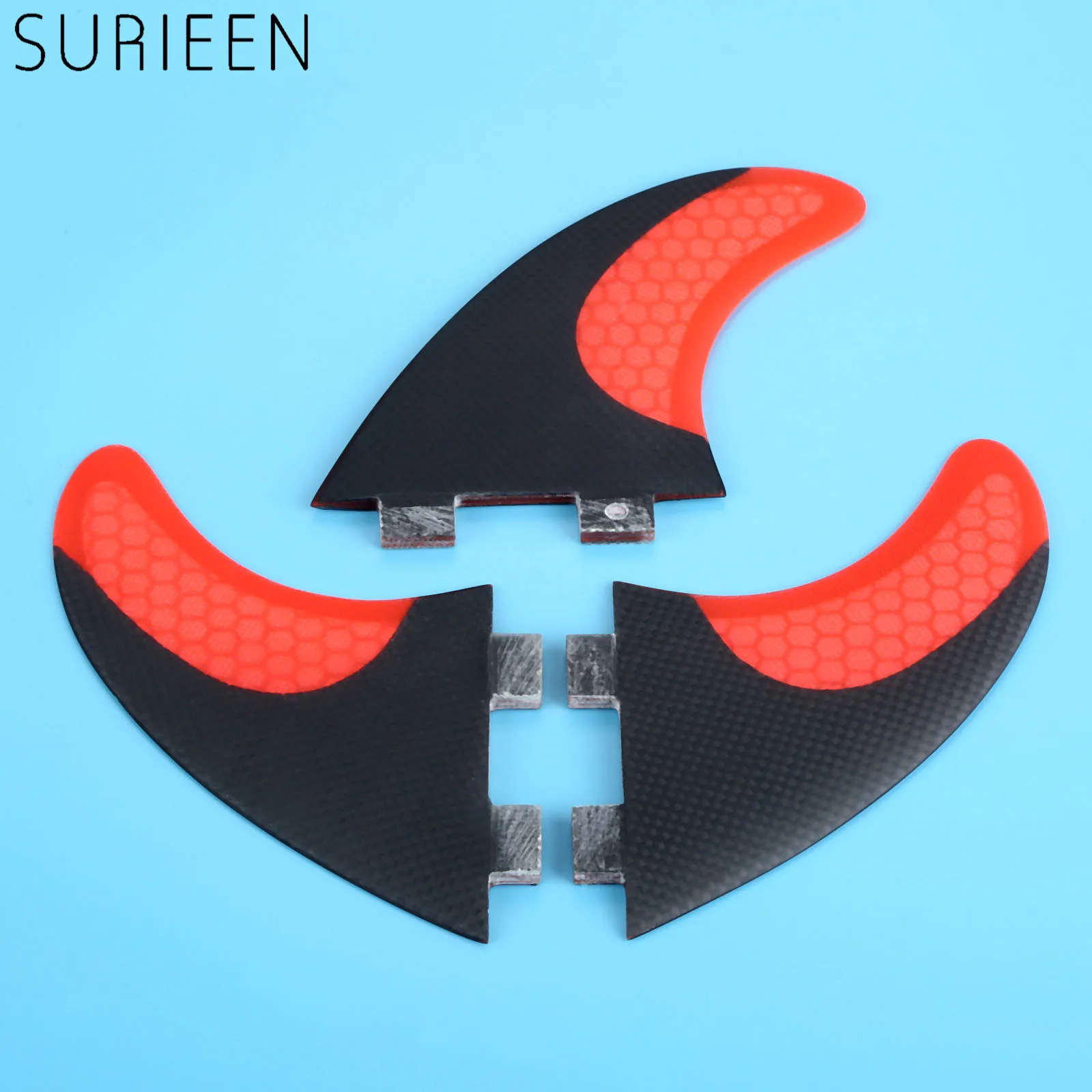 3 шт. Размеры м/G5 из стекловолокна и Мёд гребень плавника дя серфинга Набор для FCS G5