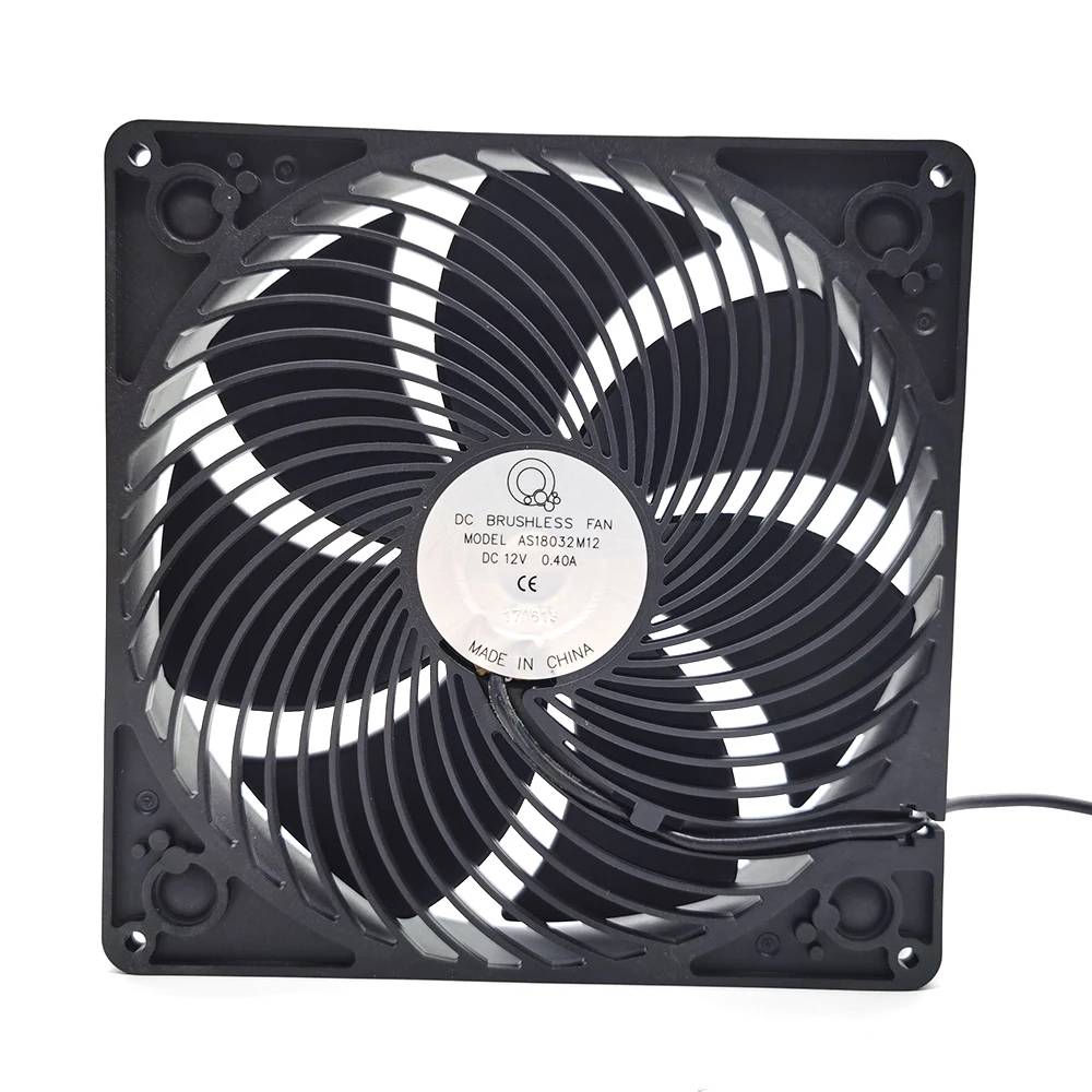 180 мм Pc чехол Вентилятор охлаждения 18 см RL4Z S1803212L 3M 12V 0.15A провода охладитель|Кулеры